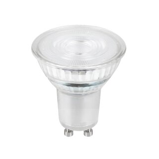 LightMe LED Leuchtmittel PAR16 Glas Reflektor 5,7W = 75W GU10 540lm warmweiß 3000K 38°