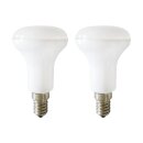 2 x LightMe LED Leuchtmittel R50 Reflektor 5,5W = 39W E14...