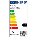 V-TAC LED Leuchtmittel Birnenform A65 15W = 90W E27...