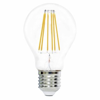 LightMe LED Filament Leuchtmittel Birnenform 8W = 75W E27 klar 1055lm neutralweiß 4000K