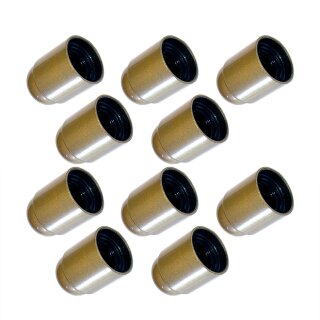 10 x Relco Lampenfassung Fassung E27 schraubbar gold