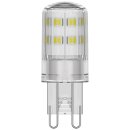 Osram LED Stiftsockellampe PIN 3W = 30W G9 klar 320lm warmweiß 2700K DIMMBAR