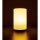 Heitronic Leuchtzylinder Lichtsäule Mundan Weiß 40cm IP44 max. 23W E27 ohne Leuchtmittel mit Erdspieß