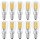 10 x Osram LED Filament Leuchtmittel Special T26 Röhre 2,8W = 25W E14 klar 250lm FS warmweiß 2700K