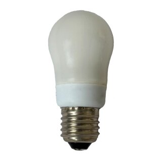 Flair Energiesparlampe Leuchtmittel Tropfen 7W = 30W E27 matt 250lm warmweiß