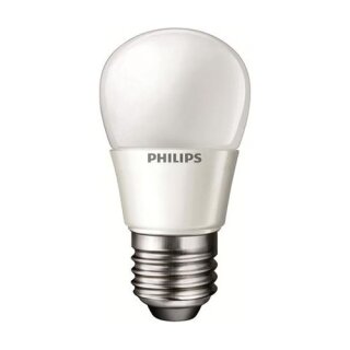 Philips LED Leuchtmittel P45 Tropfen 3W = 15W E27 matt 136lm warmweiß 2700K