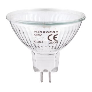 Thorgeon Halogen MR16 Reflektor 50W GU5,3 12V klar 600lm warmweiß 2700K dimmbar 36°