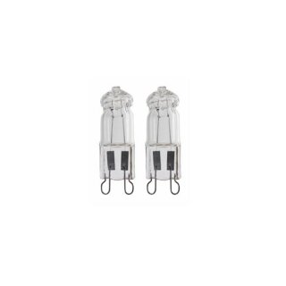 2 x LightMe Halogen Stiftsockellampe 28W = 37W G9 klar 230V 370lm warmweiß dimmbar