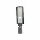 Spectrum LED Industrieleuchte Straßenleuchte Streetos Grau IP66 50W 7600lm Neutralweiß 4000K 130°/80°