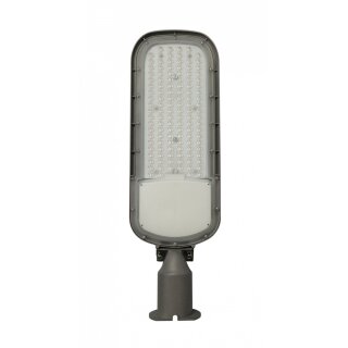 Spectrum LED Industrieleuchte Straßenleuchte Streetos Grau IP66 100W 14600lm Neutralweiß 4000K 130°/80°