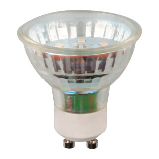 MeLiTec LED Leuchtmittel PAR16 Glas Reflektor 3,5W = 26W GU10 klar 260lm 927 warmweiß 2700K Ra>90