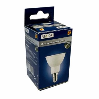 LED Leuchtmittel Reflektor PAR16 5W = 47W E14 Weiß 320lm warmweiß 2700K 36°