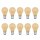 10 x  Glühbirne 25W B22d orange Glühlampe 25 Watt Glühbirnen Glühlampen