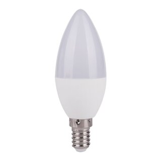 LED Leuchtmittel Kerze 3W = 25W E14 matt 250lm warmweiß 2700K 180°