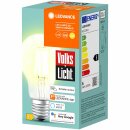 2 x Ledvance LED Filament Smart+ Volkslicht Lampe 6W E27 klar warmweiß dimmbar Alexa & Google Bluetooth