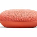 Google Home Mini Sprachassistent Lautsprecher Koralle Rot WLAN Smart Speaker