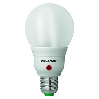 Megaman Energiesparlampe Classic Leuchtmittel 15W = 63W E27 warmweiß 2700K mit Dämmerungssensor