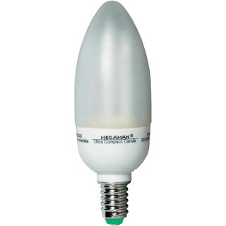 Megaman Energiesparlampe Candlelight 9W E14 405lm warmweiß 2700K
