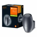 Ledvance Wandleuchte Endura Classic Cannon Wall Up dunkelgrau IP44 max. 35W GU10