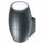 Ledvance Wandleuchte Endura Classic Cannon Wall Up dunkelgrau IP44 max. 35W GU10
