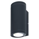 Ledvance Außenleuchte Wandlampe Endura Beam Up/Down Dunkelgrau IP44 max. 2 x 35W GU10 ohne Leuchtmittel