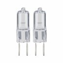 2 x Paulmann Halogen Stiftsockellampe 50W GY6,35 klar 12V...