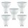 10 x LED Leuchtmittel Reflektor 3,5W = 29W GU10 300lm warmweiß 3000K