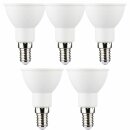 10 x LED Leuchtmittel PAR16 Reflektor 3,5W = 28W E14 300lm warmweiß 3000K 110°