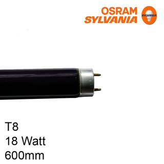 Sylvania T8 Schwarzlicht 18W 60cm Leuchtstofflampe Leuchtstoffröhre