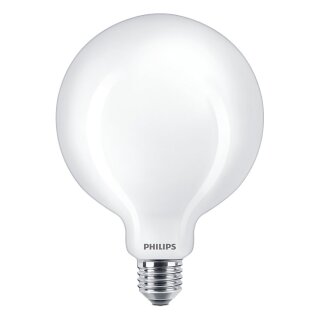 Philips LED Filament Leuchtmittel Globe G125 10,5W = 100W E27 matt 1521lm warmweiß 2700K