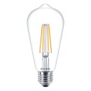 Philips LED Filament Leuchtmittel Edison ST64 7W = 60W...