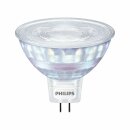 Philips LED Glas Reflektor MR16 7W = 50W GU5,3 12V 621lm...