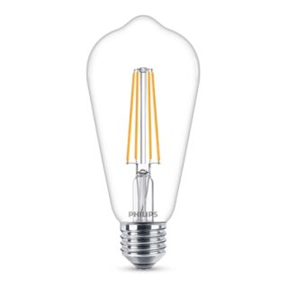 Philips LED Filament Leuchtmittel Edison ST64 4,3W = 40W E27 klar 470lm FS warmweiß 2700K