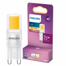 Philips LED Leuchtmittel Stiftsockellampe 2W = 25W G9 klar COB 220lm warmweiß 2700K