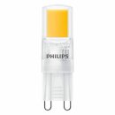 Philips LED Leuchtmittel Stiftsockellampe 2W = 25W G9 klar COB 220lm warmweiß 2700K