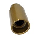 Relco Fassung E14 Glattmantel M10 Gewinde Lampenfassung Gold