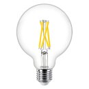 Philips LED Filament G95 Globe 5,9W = 60W E27 klar 806lm...