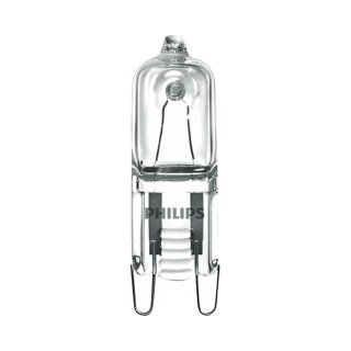 Philips Halogen Leuchtmittel Stiftsockellampe 44W G9 klar 230V 590lm dimmbar warmweiß 2800K
