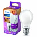 Philips LED A60 Birnenform 5,9W = 60W E27 matt 806lm WarmGlow 2200K-2700K Ra>90 DIMMBAR