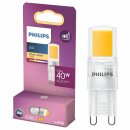 Philips LED Leuchtmittel Stiftsockellampe 3,2W = 40W G9 COB klar 400lm warmweiß 2700K
