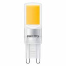 Philips LED Leuchtmittel Stiftsockellampe 3,2W = 40W G9 COB klar 400lm warmweiß 2700K