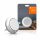 Ledvance LED Nachtlicht Lunetta Round Weiß für Steckdose 0,3W 3lm warmweiß 3000K