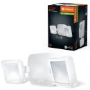 Ledvance LED Außenleuchte Battery LED Spotlight Sensor Weiß IP54 10W 480lm neutralweiß 4000K für 4xD Batterie