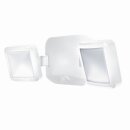 Ledvance LED Außenleuchte Battery LED Spotlight Sensor Weiß IP54 10W 480lm neutralweiß 4000K für 4xD Batterie
