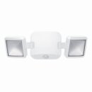 Ledvance LED Außenleuchte Battery LED Spotlight Sensor Weiß IP54 10W 480lm neutralweiß 4000K für 4xD Batterie