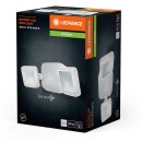 Ledvance LED Außenleuchte Battery LED Spotlight Sensor Weiß IP54 10W 480lm neutralweiß 4000K für 4xD Batterie