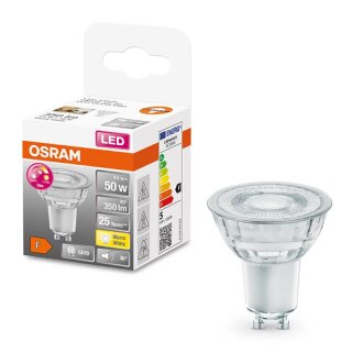 Osram LED Glas Reflektor PAR16 4,5W = 50W GU10 350lm 1800K-2700K GlowDim DIMMBAR