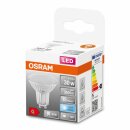 Osram LED Leuchtmittel Glas Reflektor PAR16 4,3W = 50W GU10 350lm Neutralweiß 4000K 120°