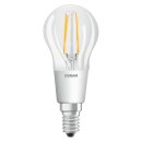 Osram LED Filament Leuchtmittel Tropfen 4,5W E14 klar...