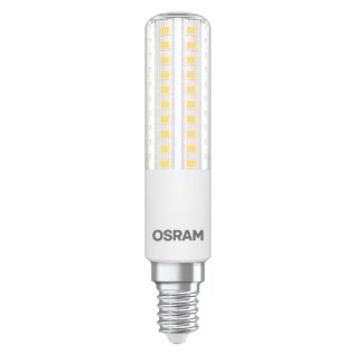 Osram LED Leuchtmittel Röhre Special T Slim 7,5W = 60W E14 klar 806lm warmweiß 2700K 320° DIMMBAR